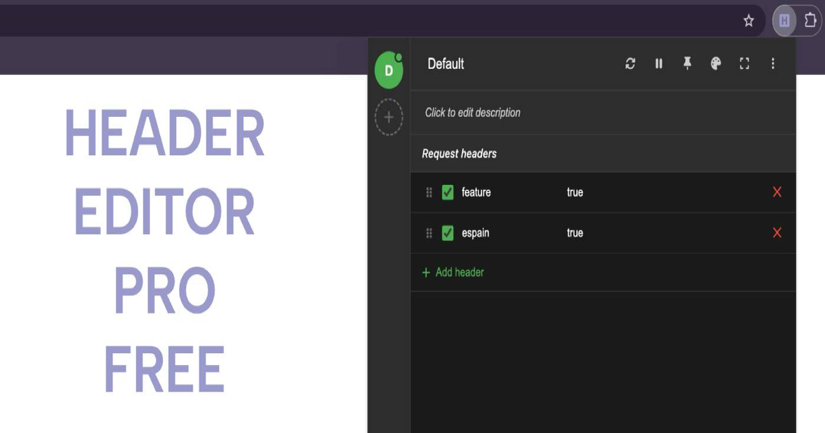 Header Editor Pro - Free Chrome Extension for HTTP Header Modification